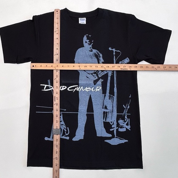 Vintage 2006 David Gilmour On An Island Tour T Shirt AOP Pink Floyd Size Men’s M - Picture 5 of 6